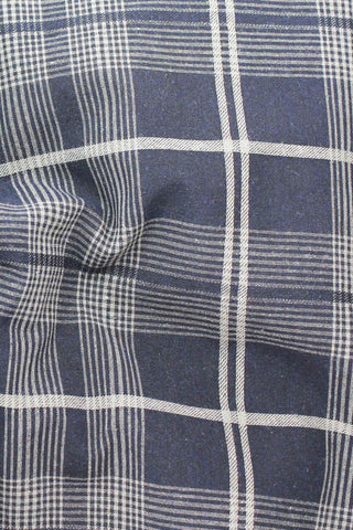 Rocco Plaid Shirting Navy / Grey