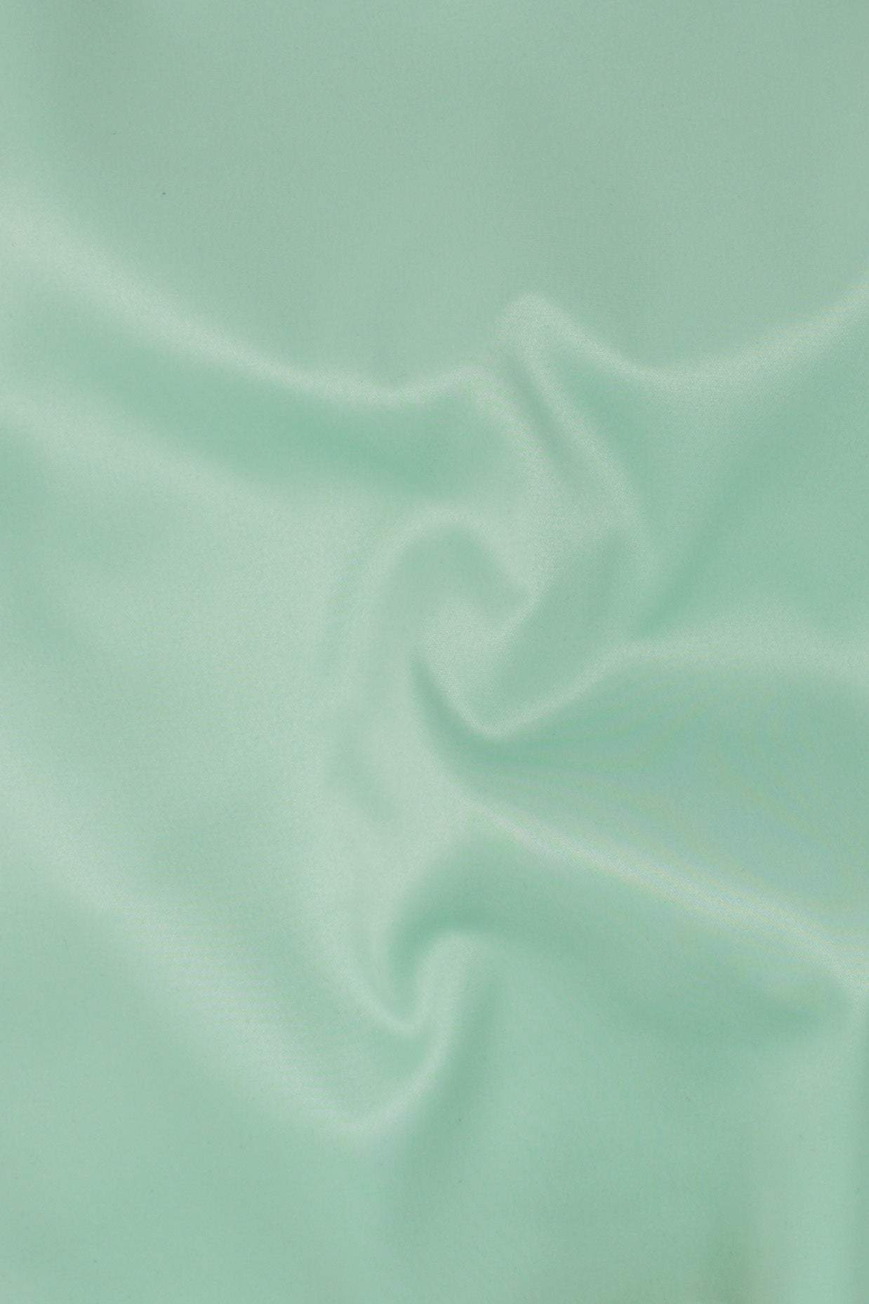 Roselyn Stretch Satin Mint