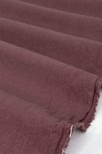 Sandwashed Cotton Plum