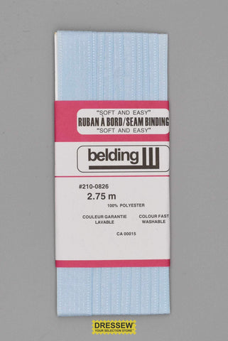 Seam Binding Light Blue