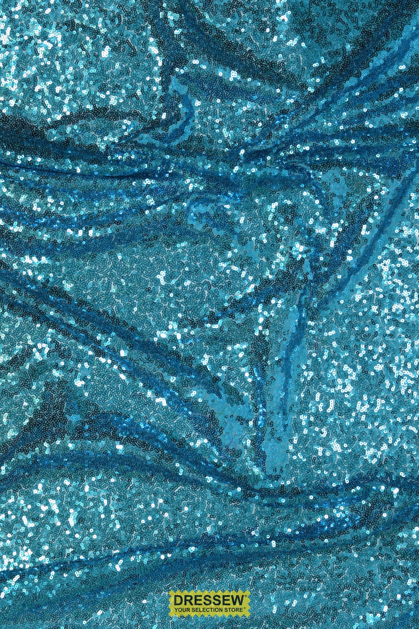 Sequin Mesh Aqua