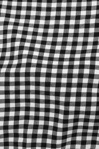 Sofia 1/4” Gingham White / Black