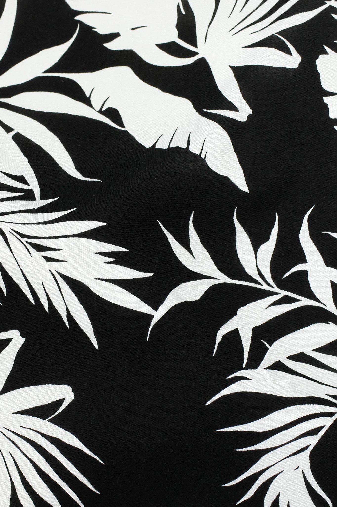 Sofia Palm Leaves Black