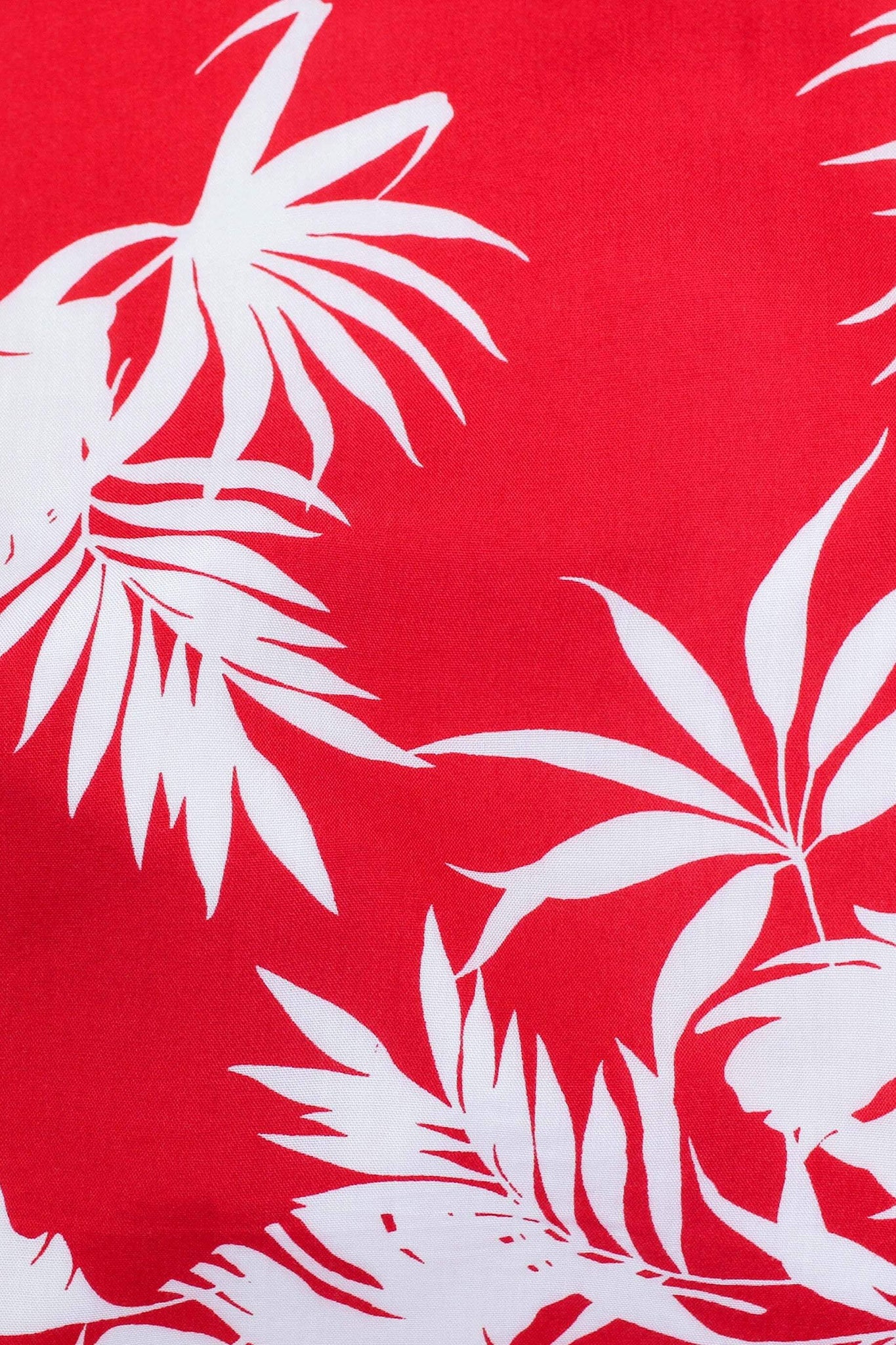 Sofia Palm Leaves Red