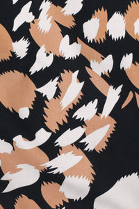 Sofia Safari Print Black / Natural