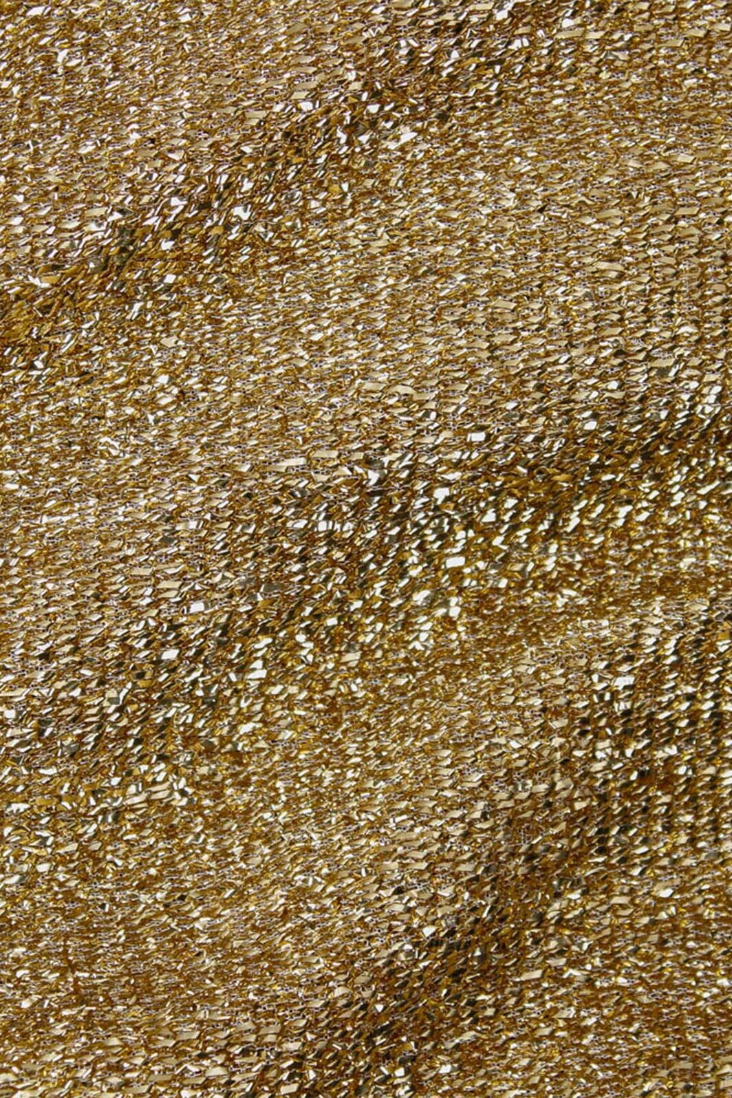 Space Helmet Knit Gold