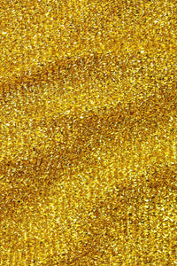 Space Helmet Knit Golden Yellow