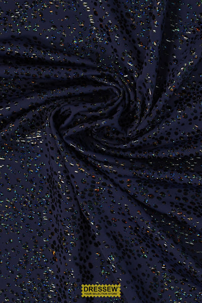 Speckle Lycra Midnight