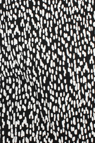 Spots Lycra Jersey Black / White