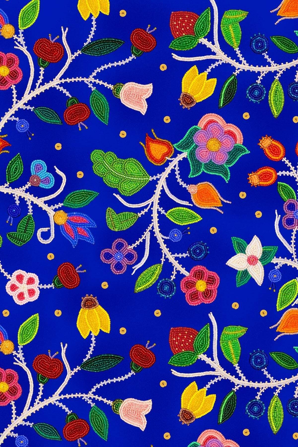 Spring Majesty Floral by Jessica Leigh Gokey Dark Blue / Multi