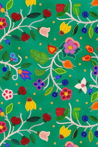 Spring Majesty Floral by Jessica Leigh Gokey Emerald / Multi