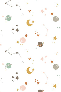 Stay Wild, Flower Child Cosmic Dreams White / Multi