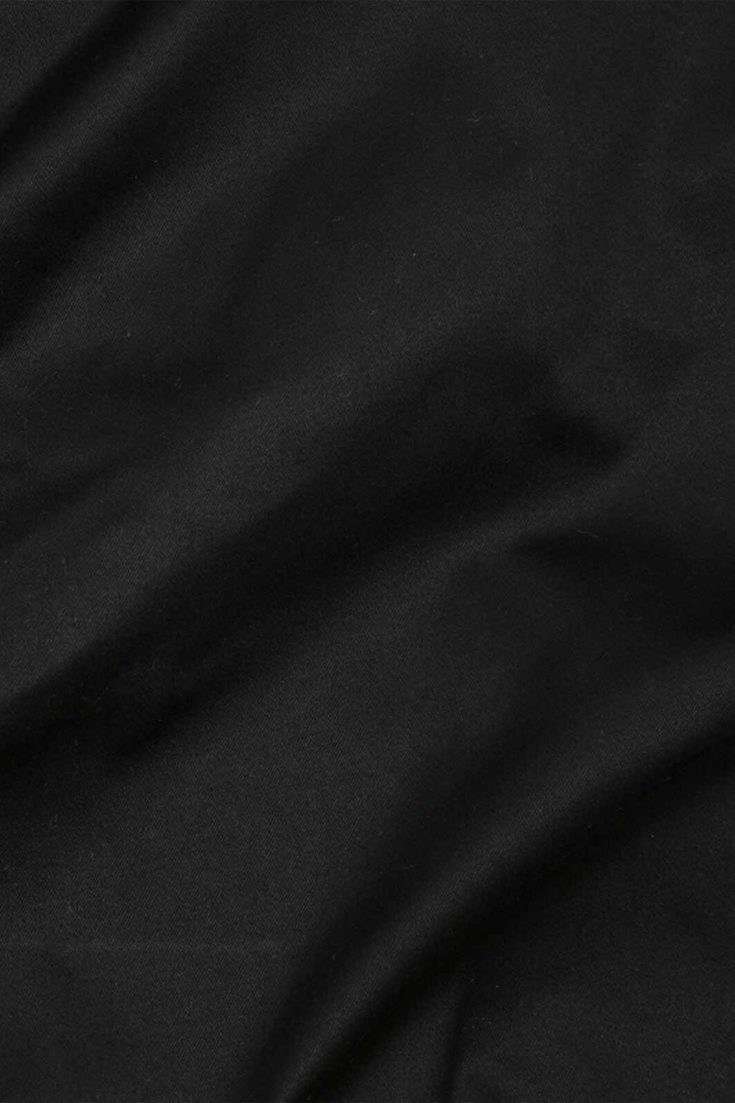 Stretch Cotton Sateen Black