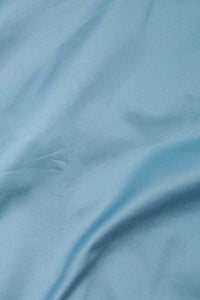 Stretch Cotton Sateen Sky Blue