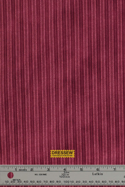 Stripe Flannelette Wine