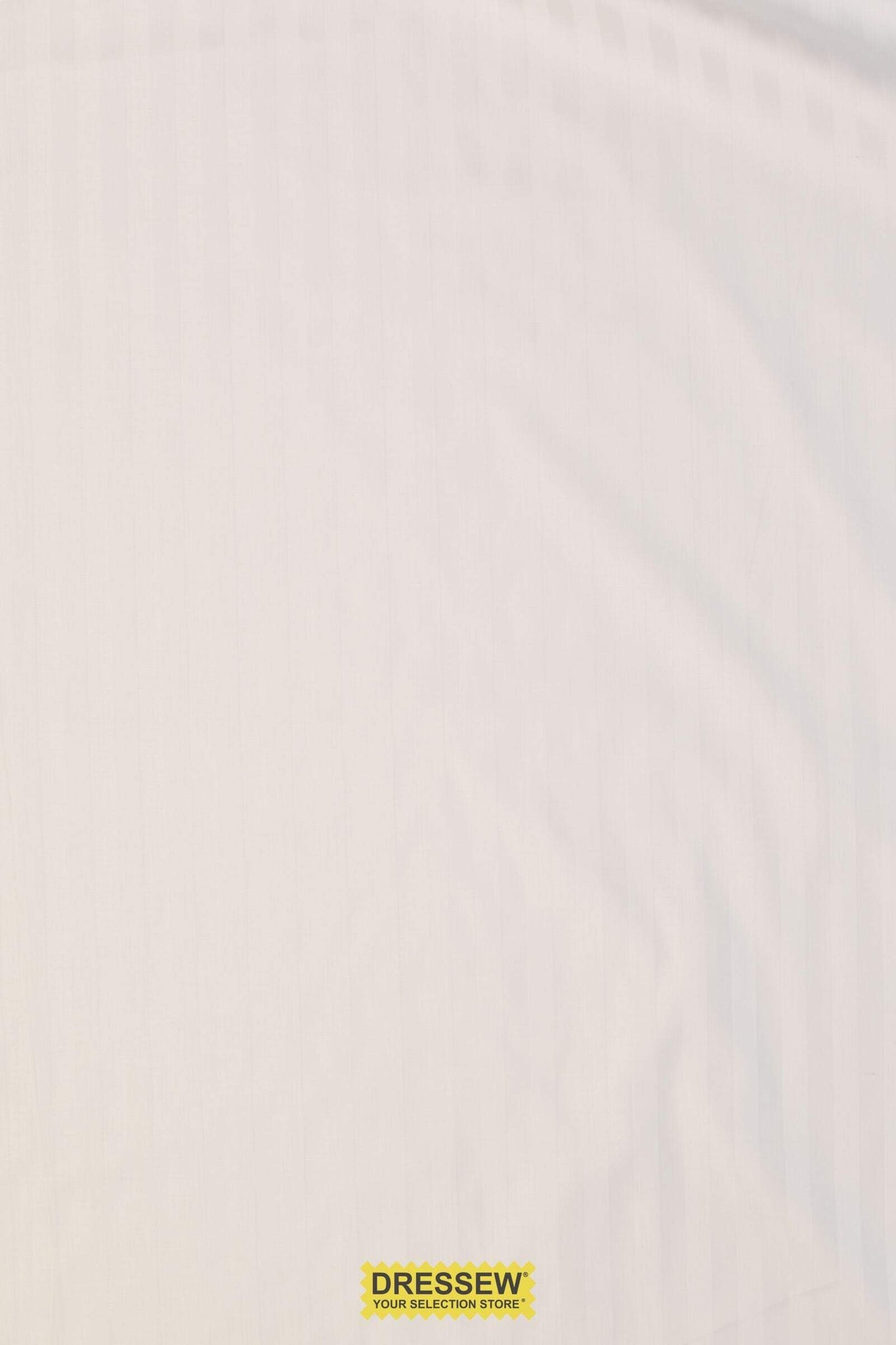 Stripe Sheeting White