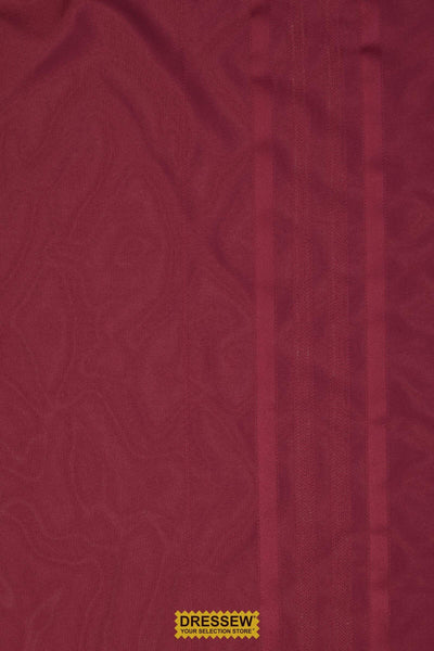 Stripe Tablecloth Burgundy