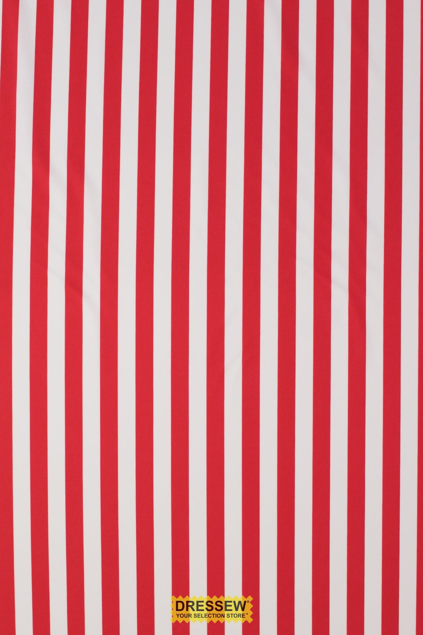 Stripes Lycra Red / White