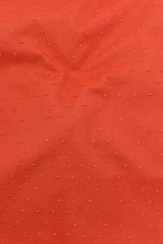 Swiss Dot Bright Coral