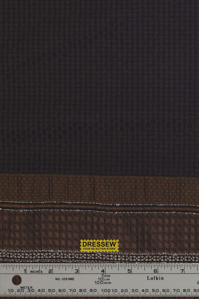 Terrazzo Jacquard Black / Brown