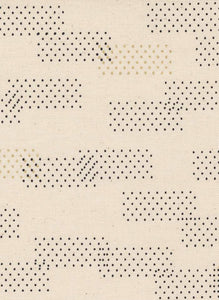 Think Ink Canvas Washi By Zen Chic For Moda Natural / Metallic Gold