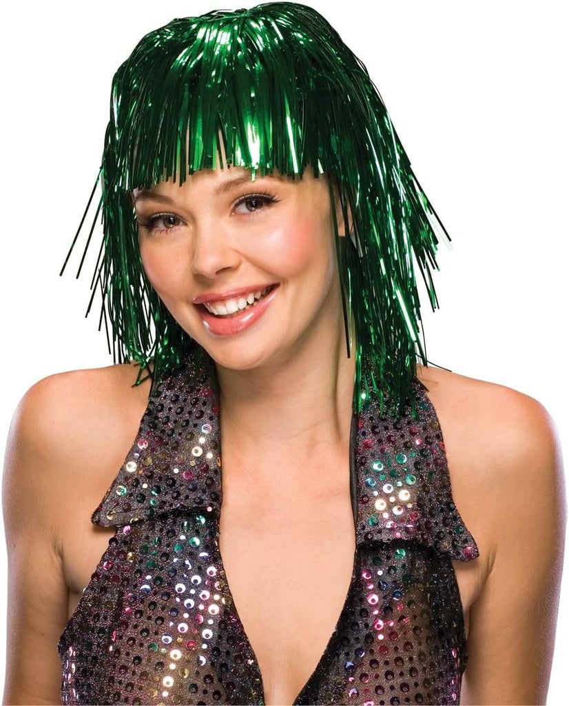 Tinsel Wig Green Dressew Supply Ltd