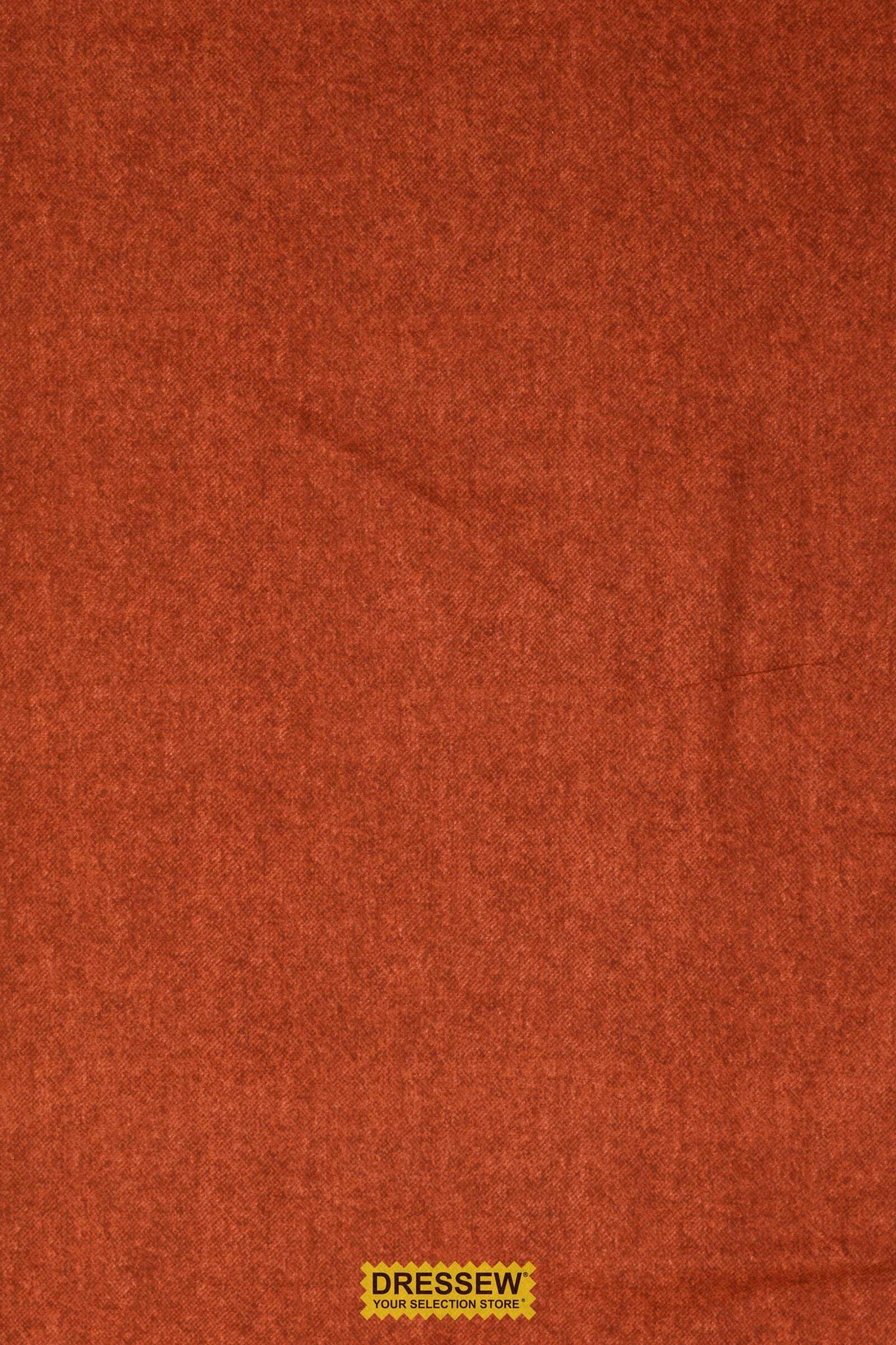 Tweed Print Flannelette Rust