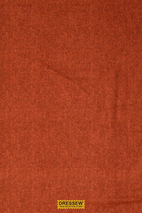 Tweed Print Flannelette Rust