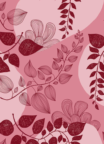 Unruly Nature Climbing Branches By Jen Hewett Of Ruby Star Society For Moda Kiss