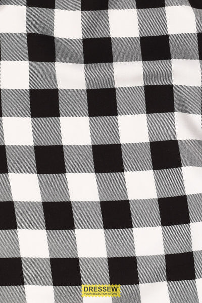 Van Gogh Check White / Black