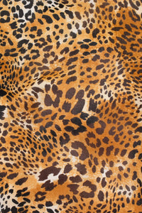 Vanessa Leopard Chiffon Black / Camel