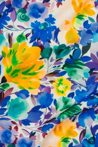 Wildflower Lycra Blue / Multi