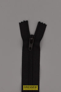 YKK #3 Regular Coil Closed End Zipper 18cm (7") Black