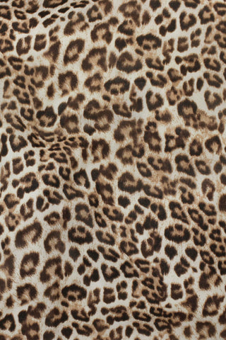 Zoey Leopard Chiffon Beige / Brown